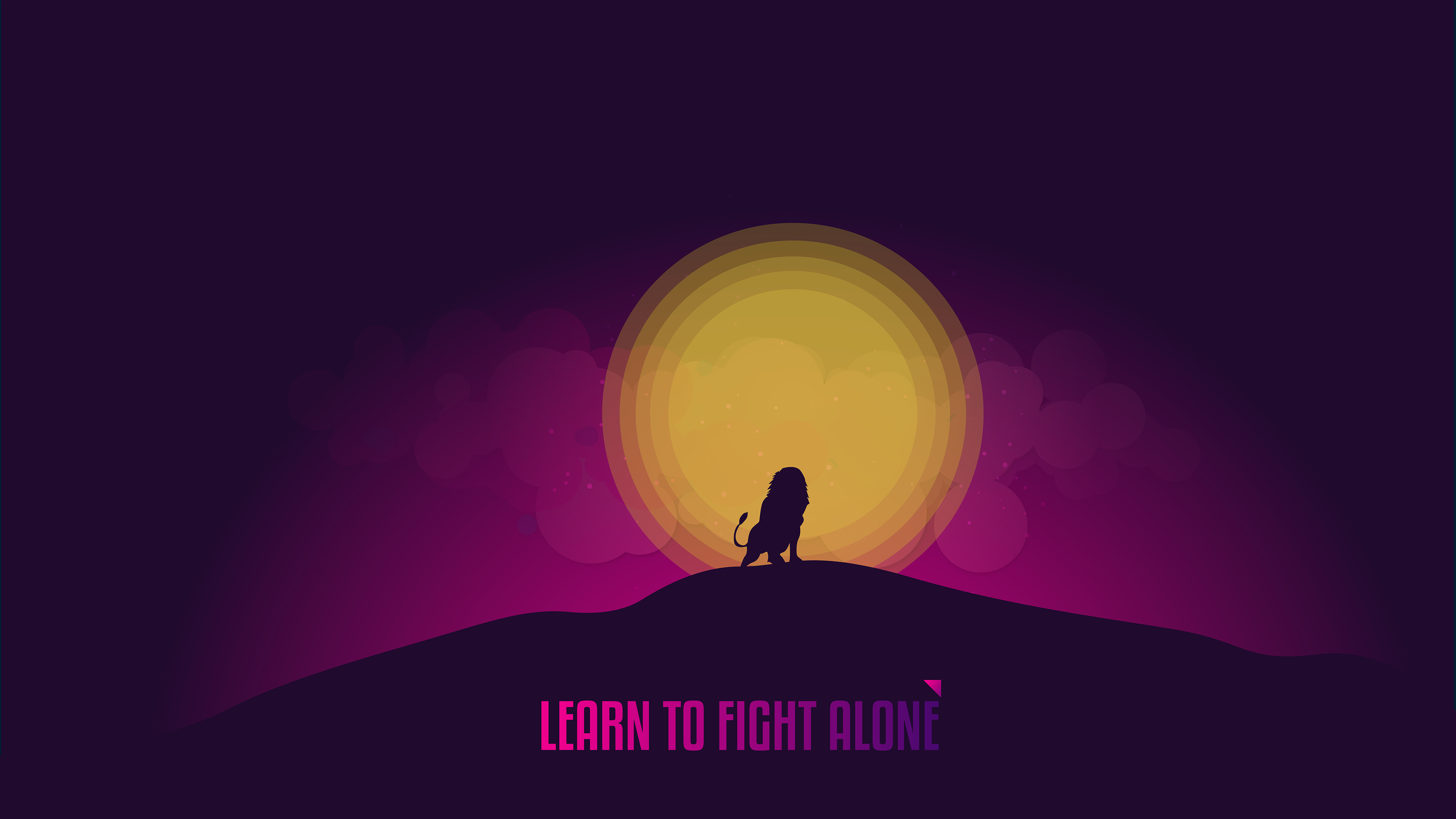 Lean to Fight Alone 4K555146585